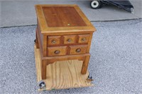 Wood Nightstand / End Table