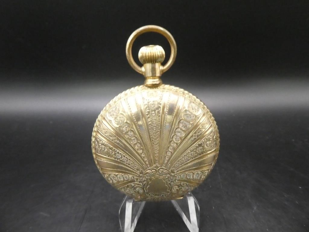 14 K Imperial Illinois Pocket Watch ( Not Tested )