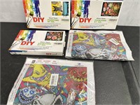 New diamond painting sets and painting by numbers
