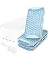 New (lot of 3) Mini Ice Cube Trays for Freezer