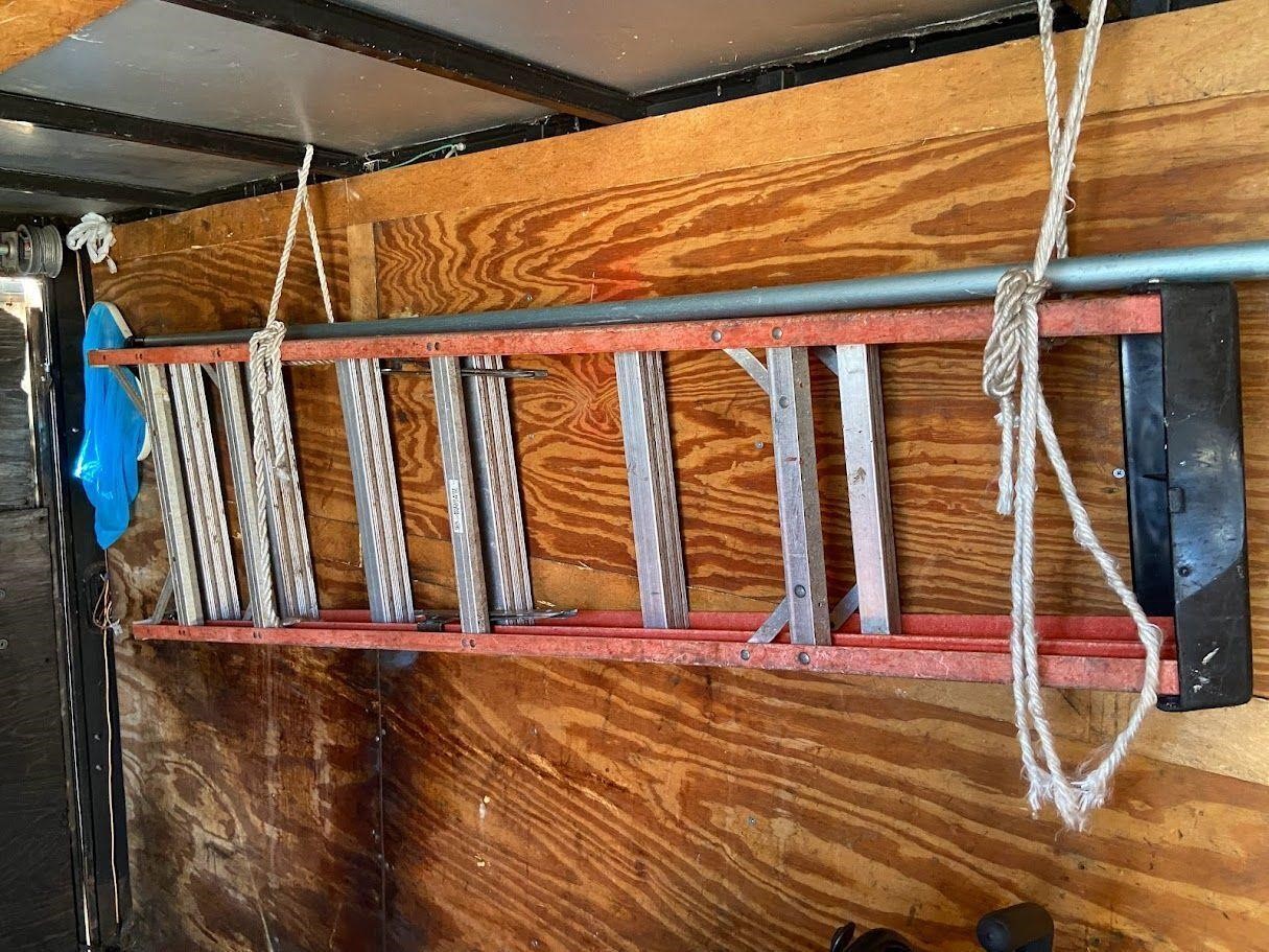 6 foot Werner fiberglass ladder used