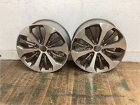 2   20 INCH ALUMINIUM RIMS