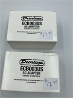 (2) DUNLOP ECB003US 9VDCAC ADAPTERS