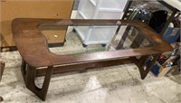 Cool mid century modern solid wood coffee table