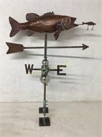 METAL FISH  WEATHER VANE