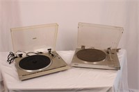PIONEER PL300 & SONY PSX-LS2 TURNTABLES FOR PARTS