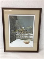 BOB TIMBERLAKE "MIDDAY" PRINT FRAMED AND MATTED