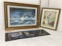 3 PRINTS (2 FRAMED AND MATTED)