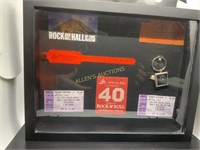 ROCK AND ROLL HALL OF FAME SHADOW BOX