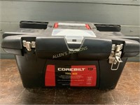 CRAFTSMAN SWIVEL SOCKETS AND PLASTIC COREBILT BOX