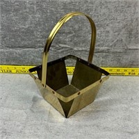 Brass Basket with Handle