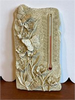 Ceramic Butterfly Wall Thermometer