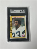 1978 Topps Tony Dorsett Rookie Card SGC 6.5