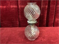 Lamp Light Double Swirl 10.5" Oil Lamp