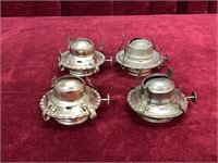 4 Full Size Oil Lamp Burners