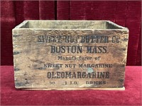 Sweet Nut Butter Co 30lb Wood Box