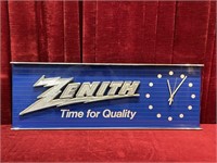 Zenith Quartz Clock Sign - Works