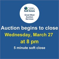 Online Auction begins to close Wednesday, March