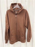 SIZE LARGE FRUIT OF THE LOOM WOMENS HOODIE