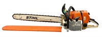 Stihl MS660 Magnum chain saw with a Stihl ES