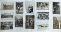 Group Lot Assorted Military Photos Post Cards