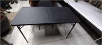 Folding Table & Chair-Legs are adjustable