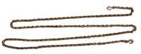 1 chain having hooks on either end 3/8 inch