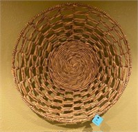 Wicker Weaved Basket Decor wall mounted