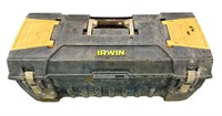 Irwin 27" wide polymer toolbox full of
