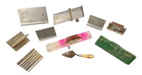 Lot of assorted concrete finishing tools