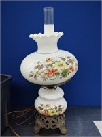 Vintage Hurricane Lamp-Gone with the Wind