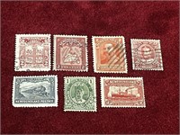 7 NFLD Used Stamps