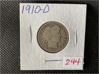 1910 – D Barber quarter