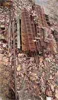 Large pile of rebar, steel reinforcement wire