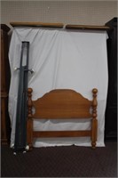 Hand crafted maple headboard by Roxton