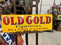 Old Gold Cigarettes Porcelain Sign