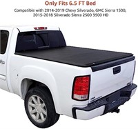 Amazon Basics Soft Roll Up Tonneau Cover for