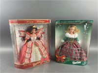2 New Vintage Holiday Barbies