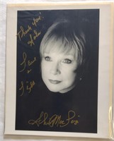 Authentic Autograph SHIRLY MACLAINE 8 x 10 Picture