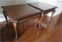 GIBBARD | A Pair of Mahogany Side Tables