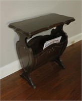 A Walnut Magazine Table, c.1930