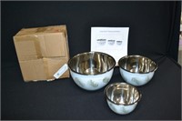 Temptations 3pc Mixing Bowl Set New in Box