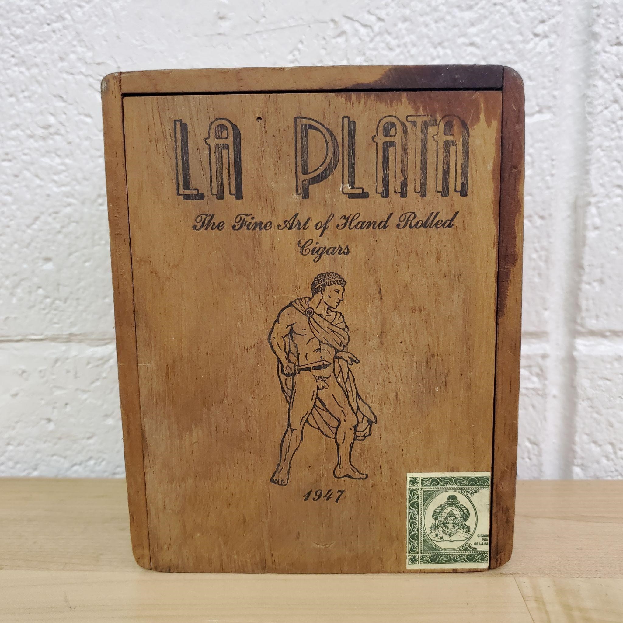Vintage La Plata Cigar Box