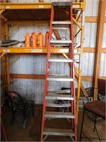 8ft Fiberglass Folding Ladder