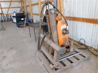 Large Hydraulic Skid Loader Auger Attachment