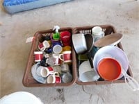Baskets of Household Items