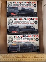Vintage NOS Plug-O-Matics Radio Batteries