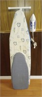 Set Of Ironing Boards With TFall Iron