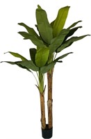 New Moss and Bloom 6' Artificial Banana Tree -