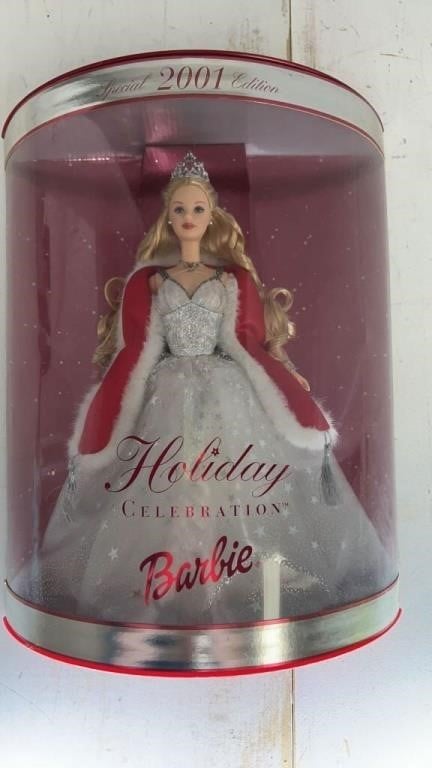 2001 special edition holiday Barbie